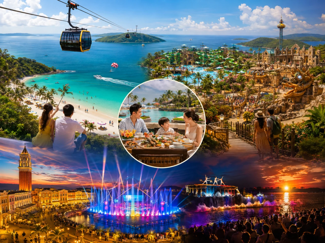 Hon Thom Cable Car & Sunset Town Full-Day Experience