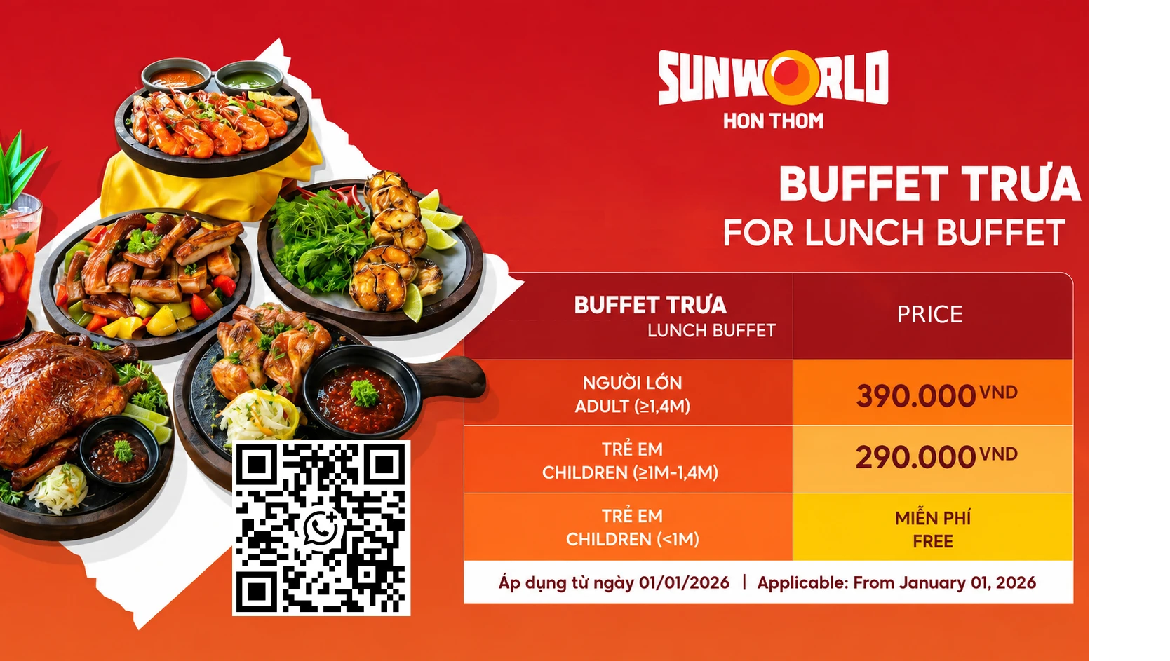 Sun World Hon Thom Lunch Buffet
